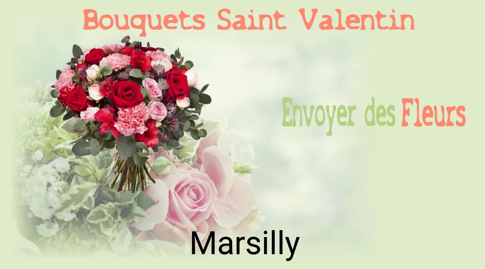 Roses de Saint-Valentin livrées à Marsilly